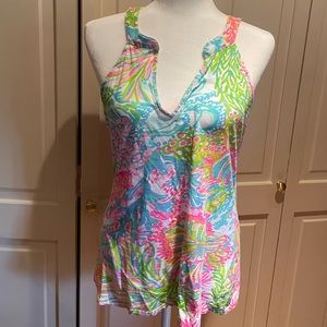 Lilly Pulitzer Racer back top size M